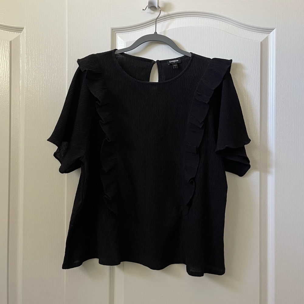EXPRESS Short Sleeve Blouse